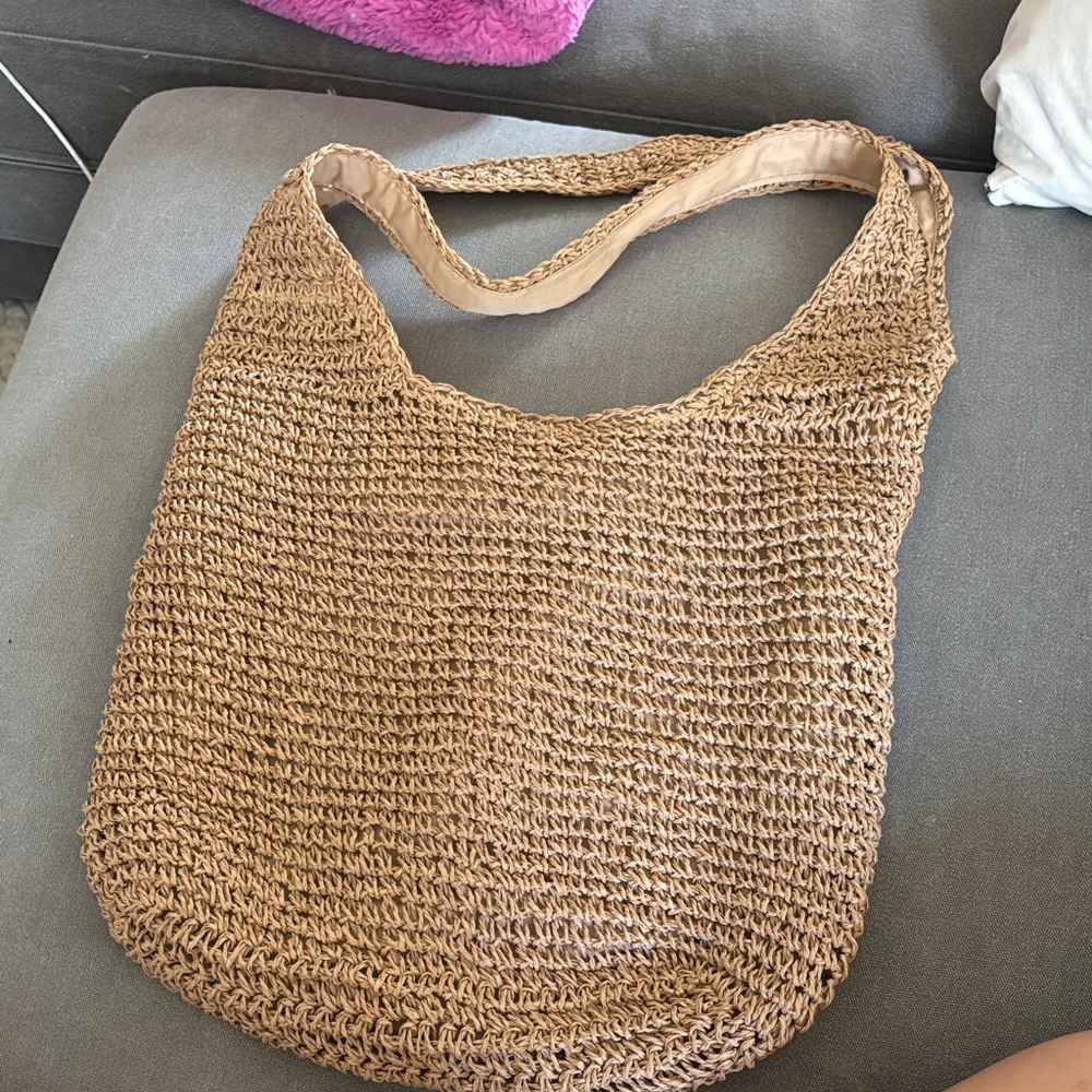 Raffia Tote Bag